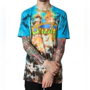 Grizzly Griptape Tie Dye Cotton T-Shirt